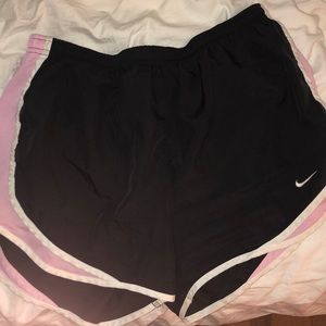 Nike Black white pink Shorts